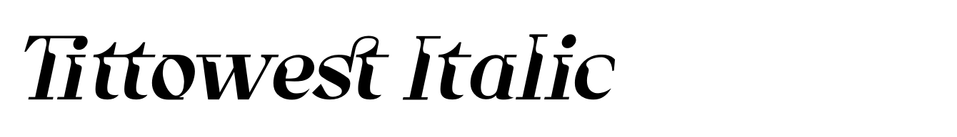 Tittowest Italic